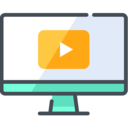 technology,video player,monitor,screen,streaming